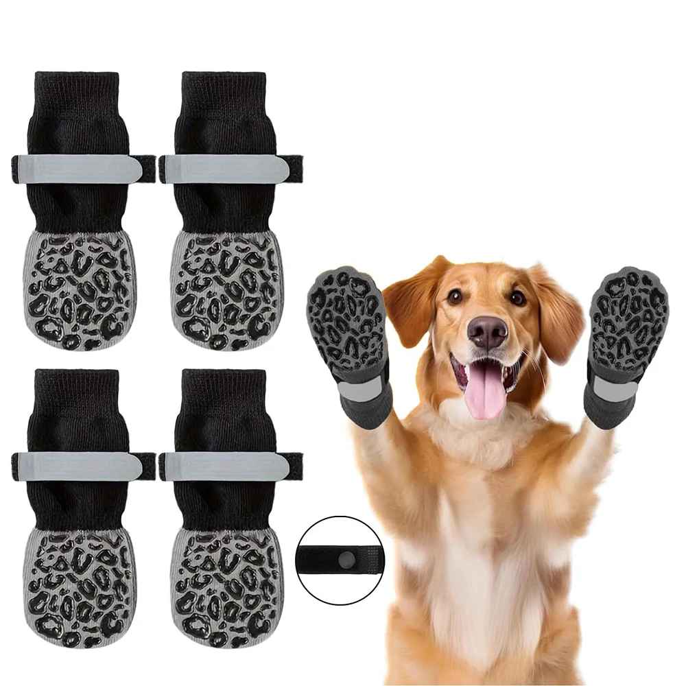 chaussette pour chien pattprotect noir