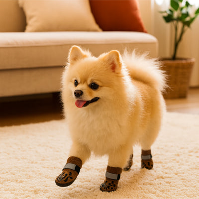 chaussette pour chien pattprotect salon