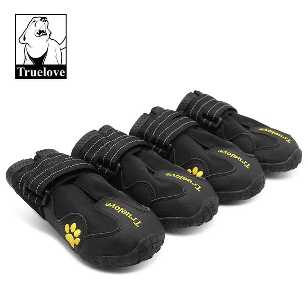 chaussure chien impermeables pawprotect noir