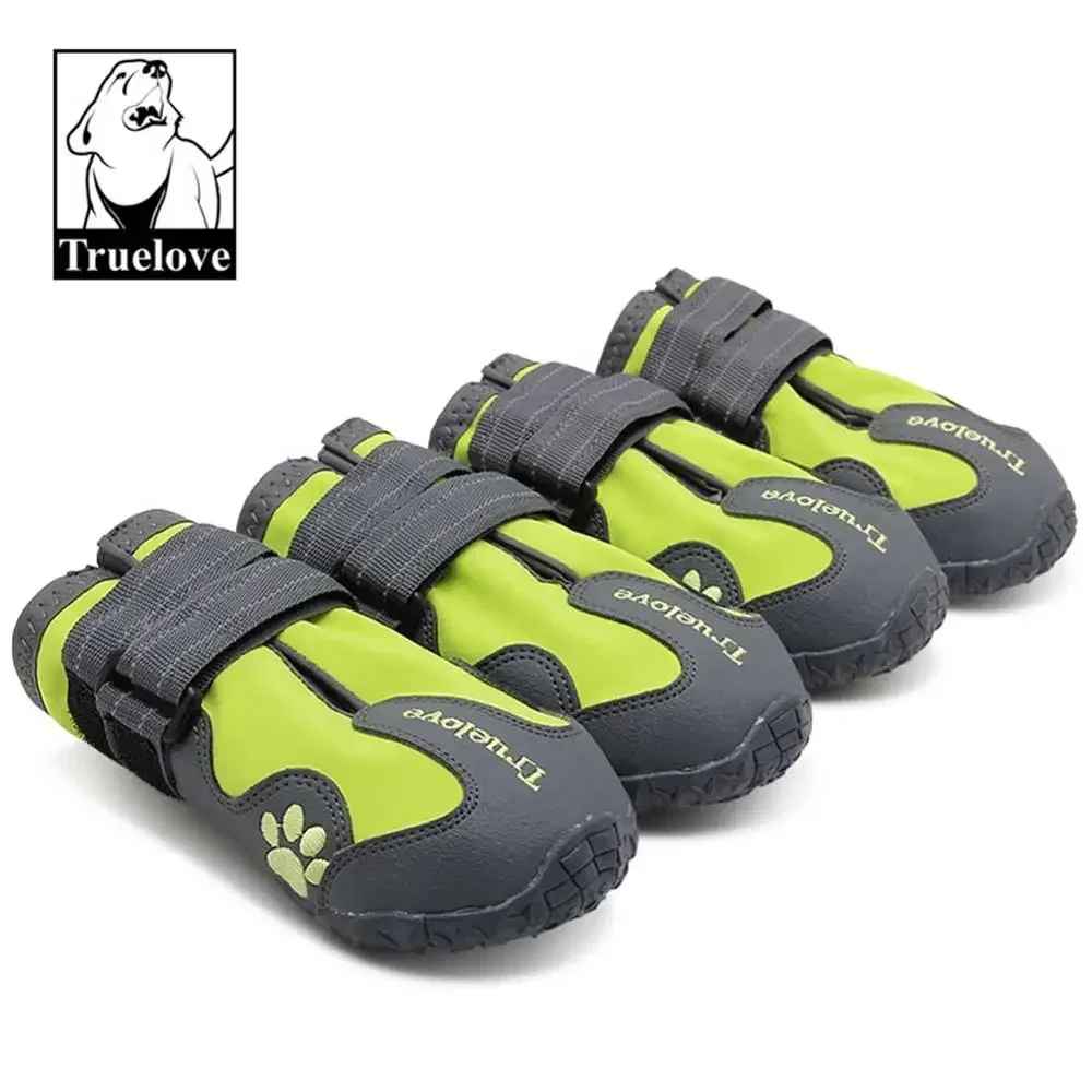 chaussure chien impermeables pawprotect vert