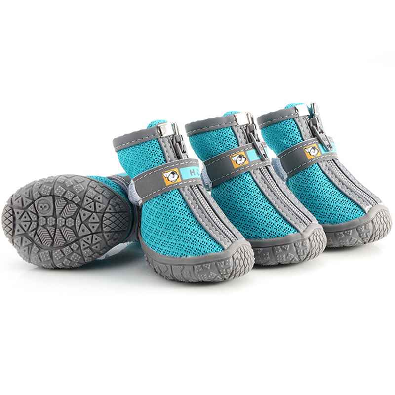 chaussure pour chien impermeableconfort bleu