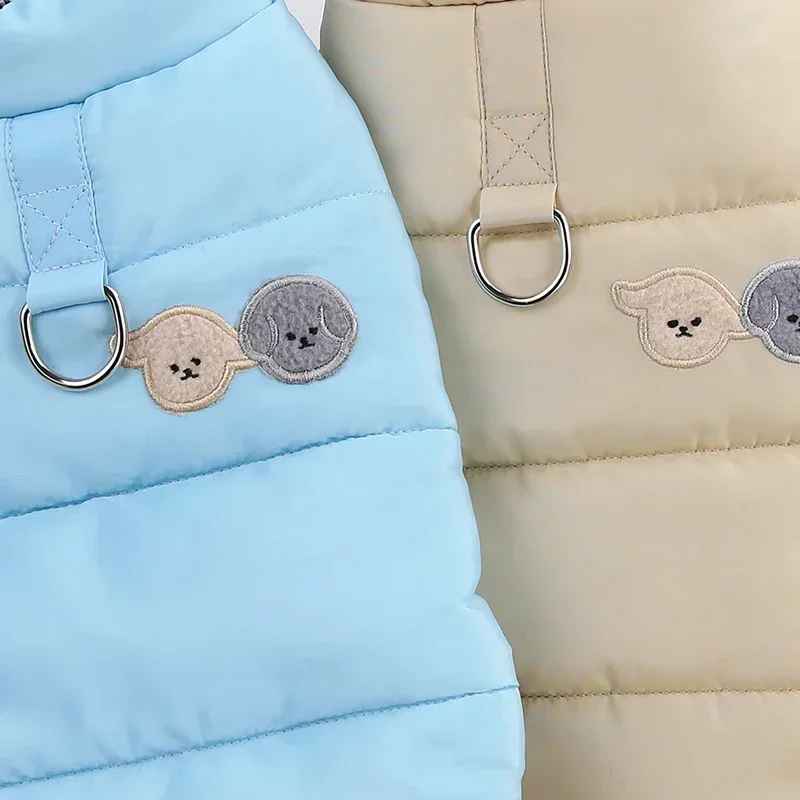 chien manteau wintercoat detail