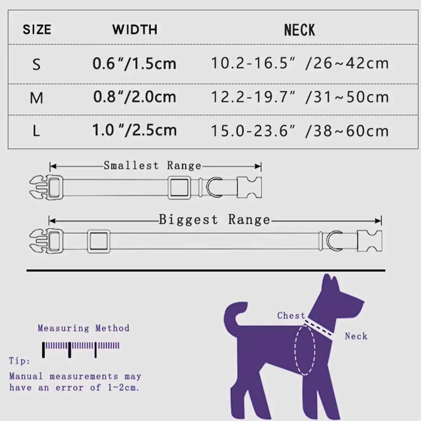 colier chien fruity summer taille