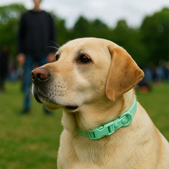 collier chien coloreajustable parc