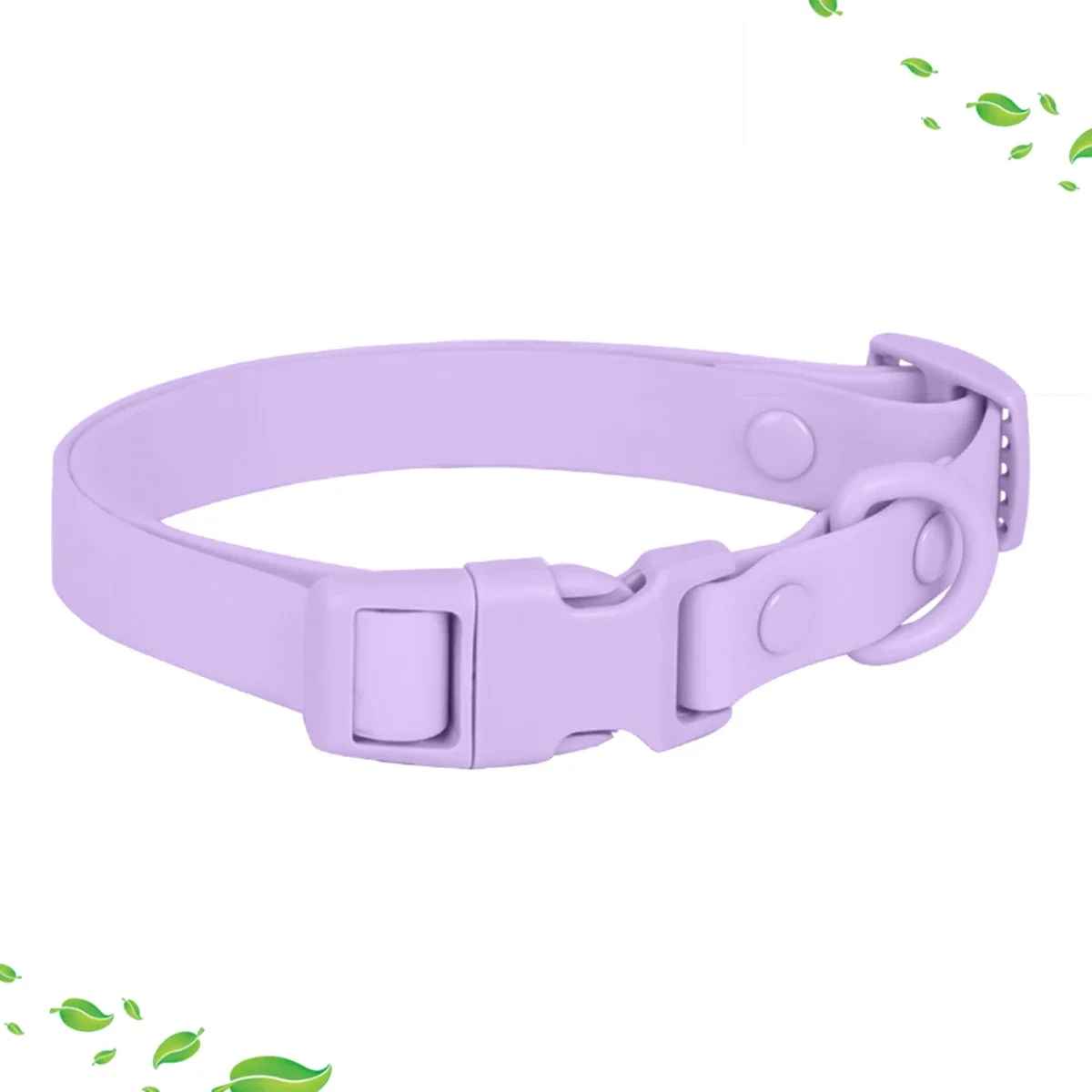 collier chien coloreajustable violet