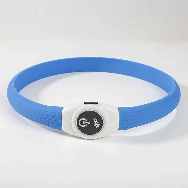 collier lumineux chien safenight bleu