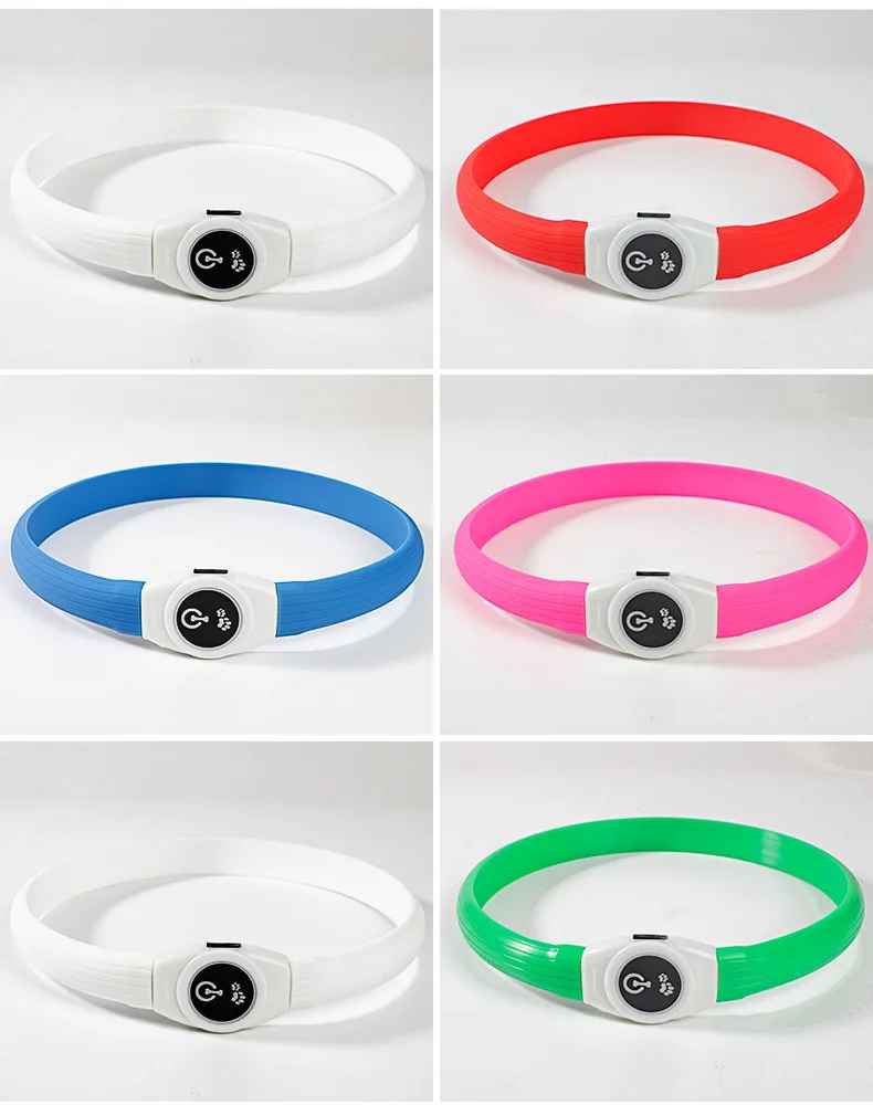 collier lumineux chien safenight palette