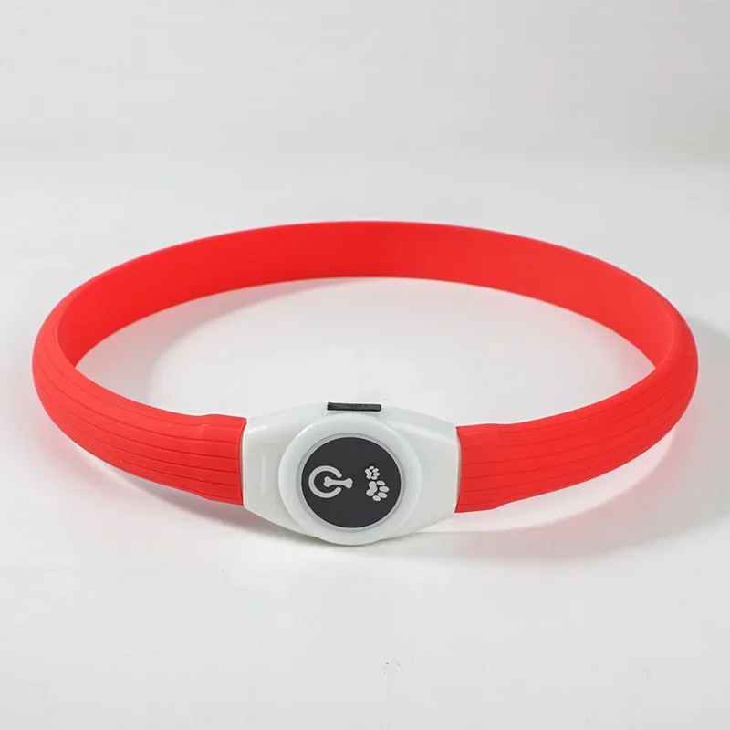 collier lumineux chien safenight rouge
