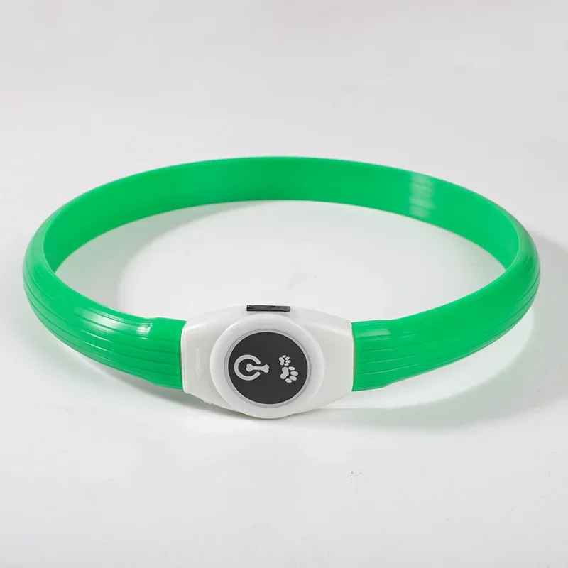 collier lumineux chien safenight vert