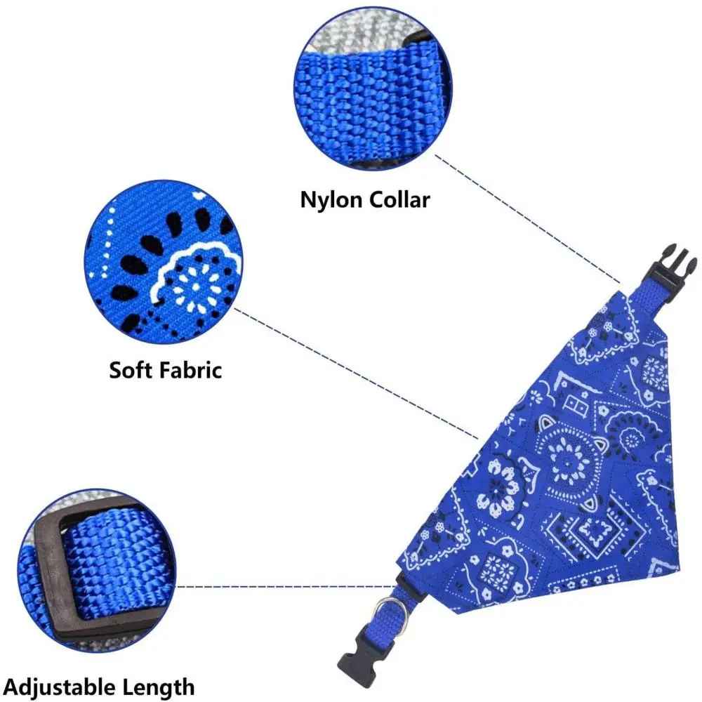 collier pour chien bandana technique