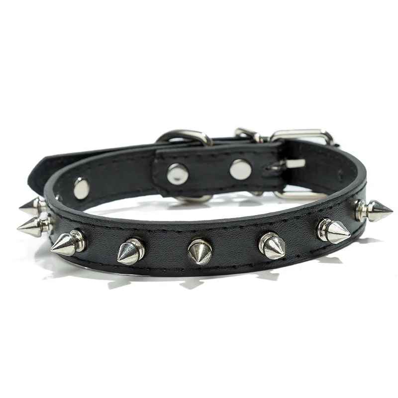 collier pour chien rockstyle noir