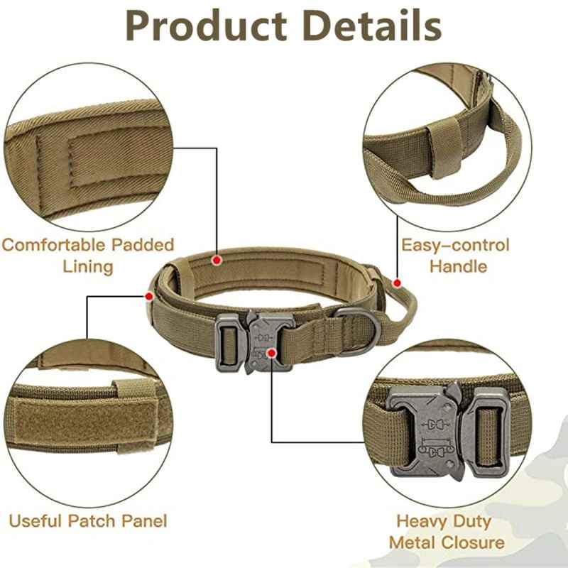 collier pour chien tacticalpro fiche