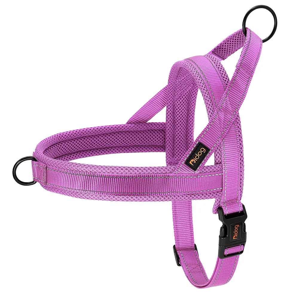 harnais anti traction pour chien couleur-violet