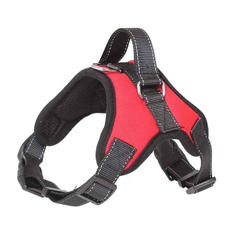 harnais chien confort premium rouge