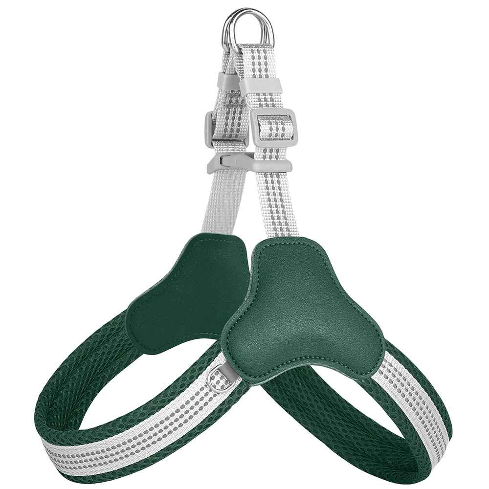 harnais pour chien ergonomique vert