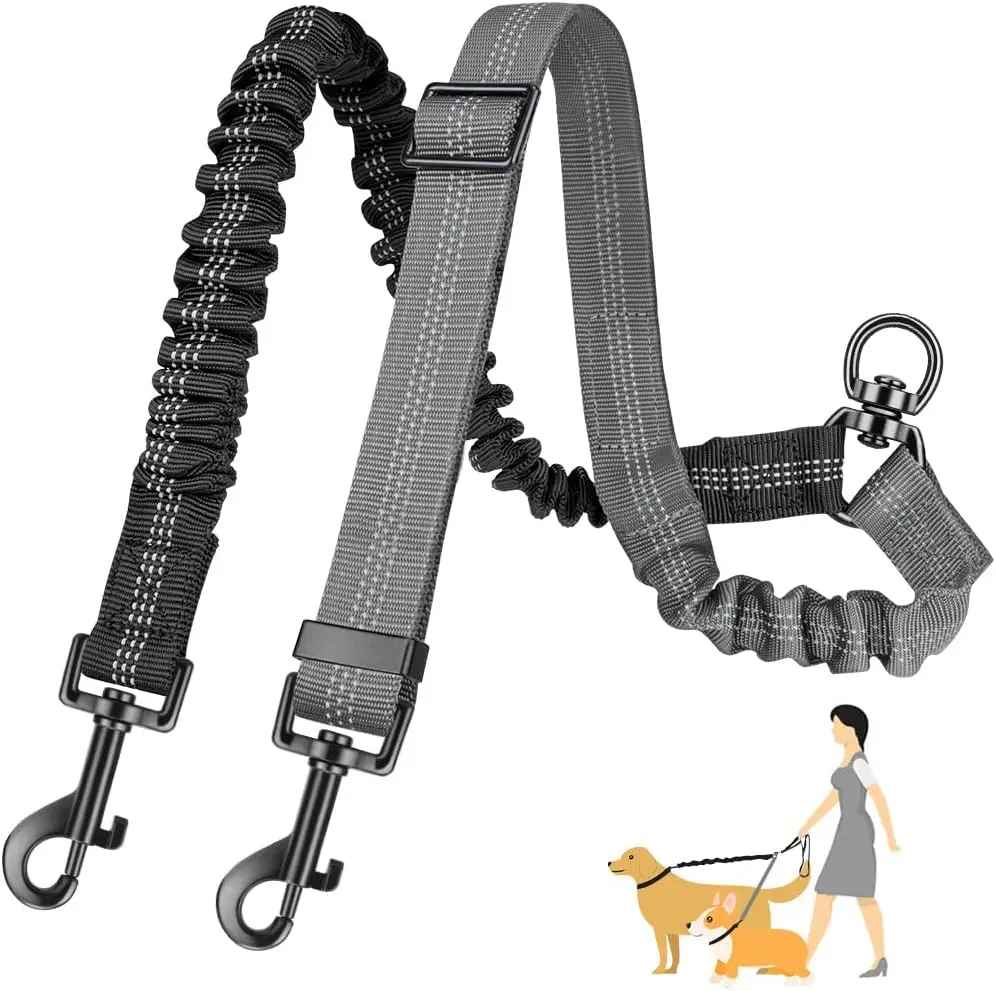 Laisse Double pour Chien DuoPaws ™