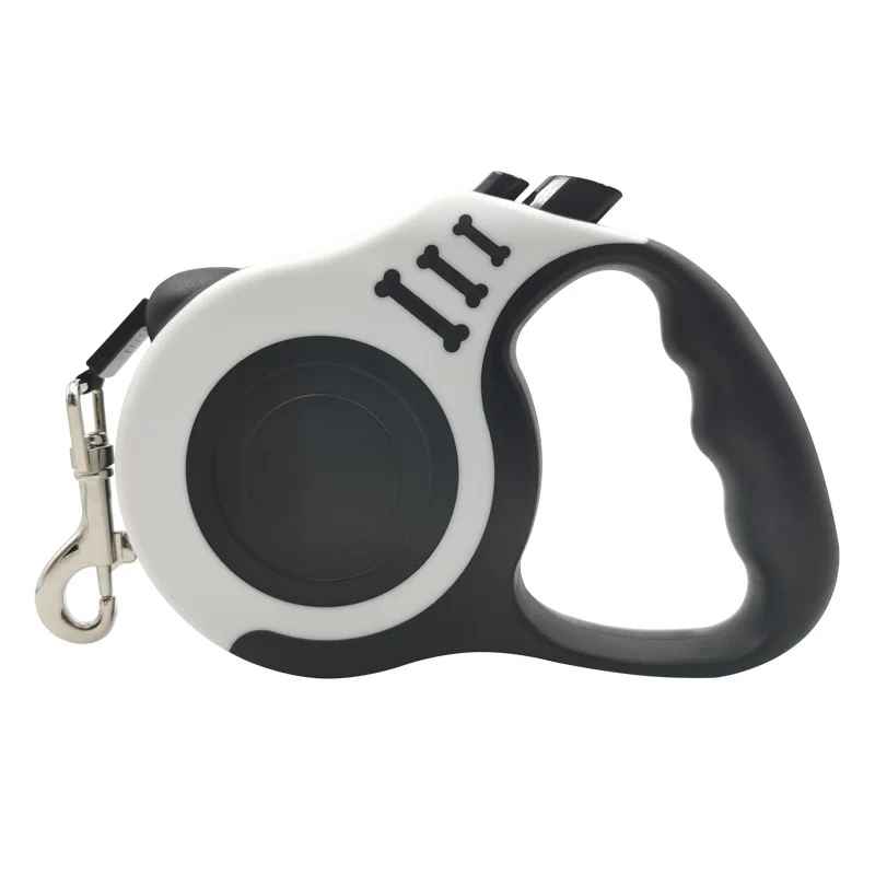 laisse pour chien enrouleur premium gris
