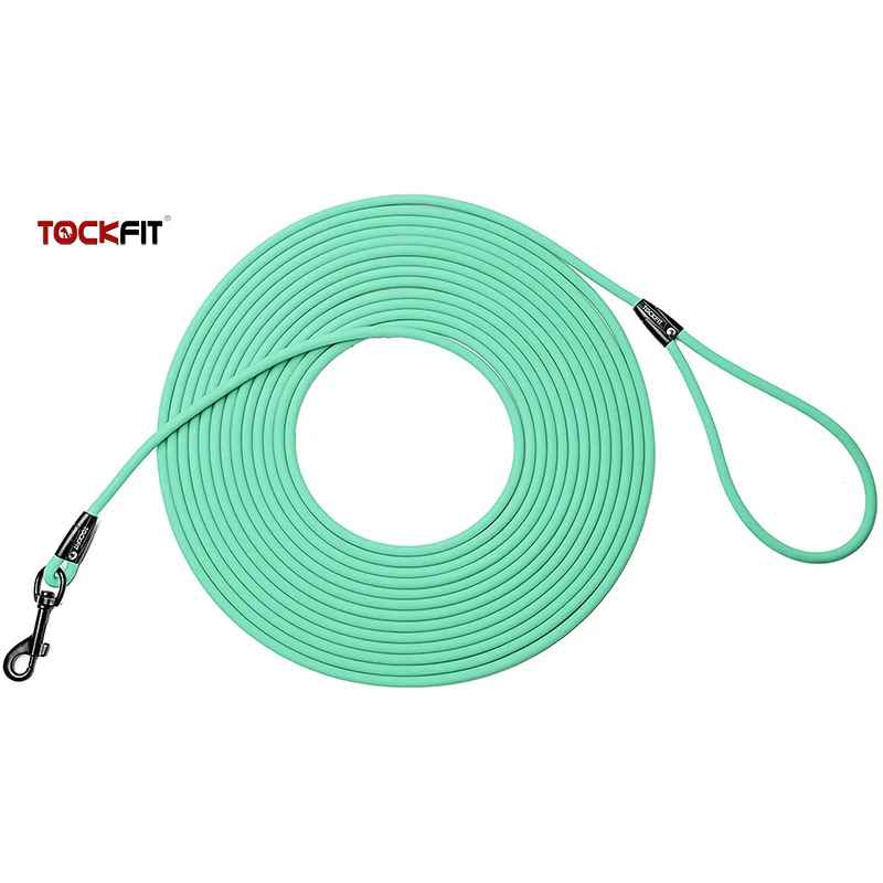 longe chien robuste turquoise
