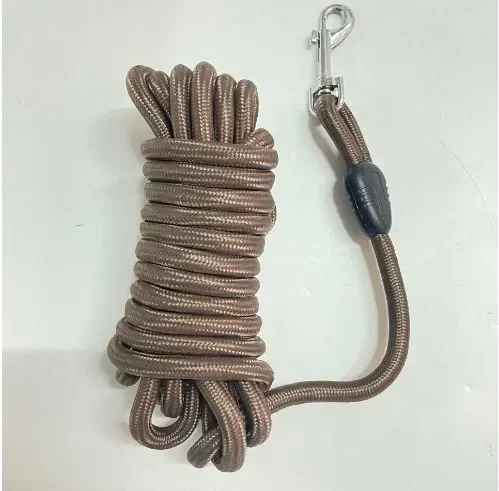 longe pour chien liberte gris