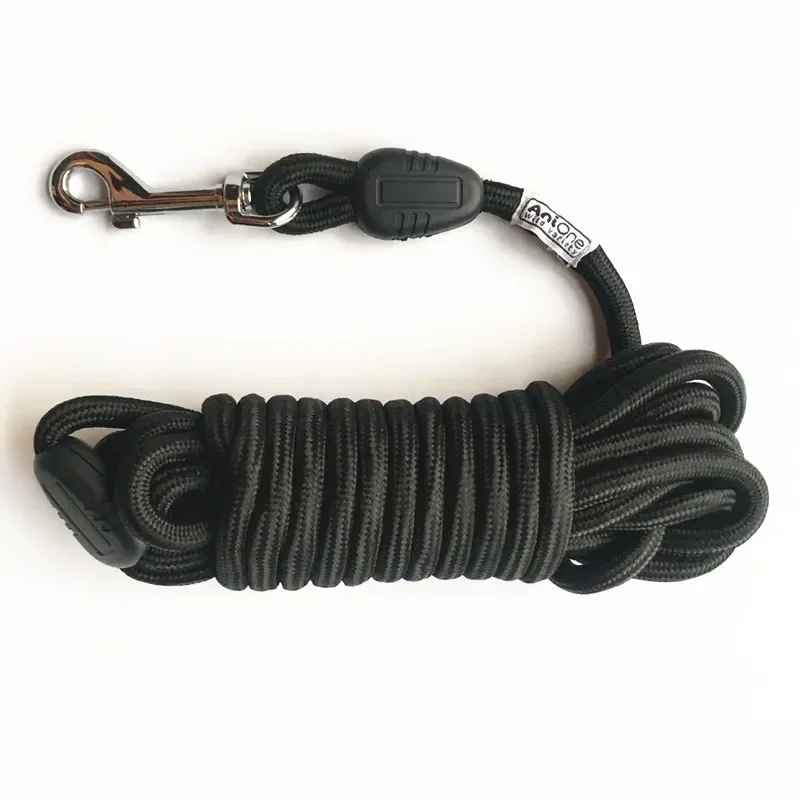 longe pour chien liberte noir