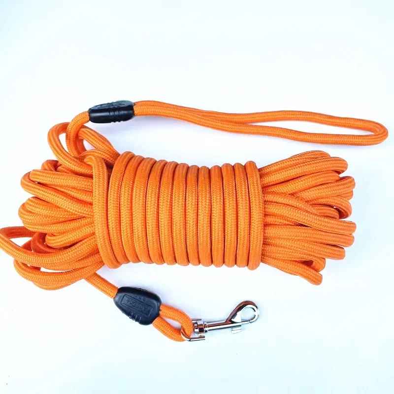 longe pour chien liberte orange