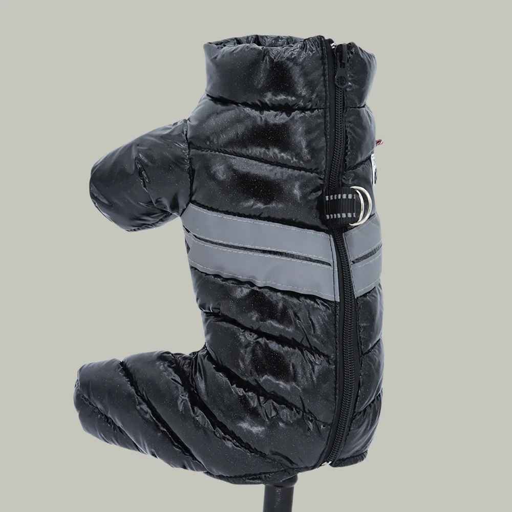 manteau chien douillet noir