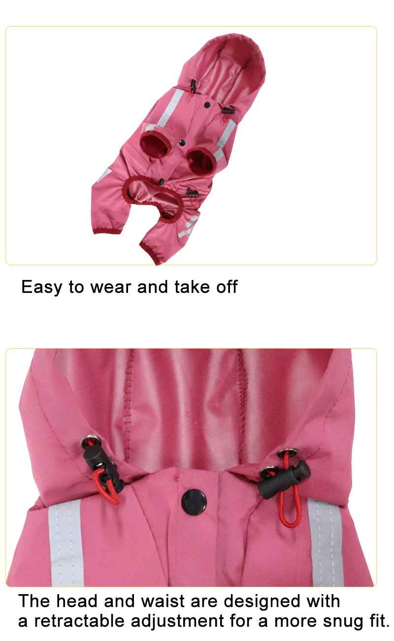 manteau pour chien detail