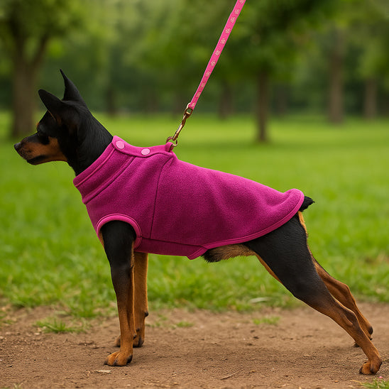 manteau pour chien hevernal pelouse
