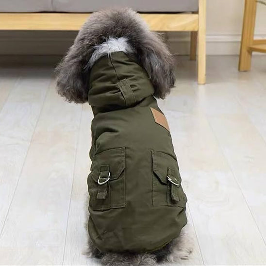 manteau pour chien impermeable dos