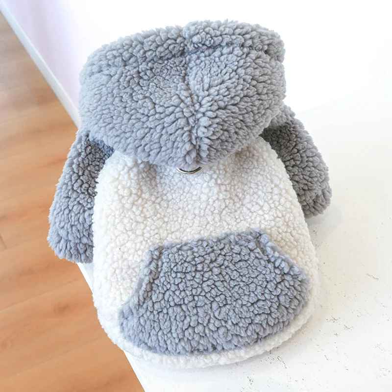 pull pour chien cozywinter bleu