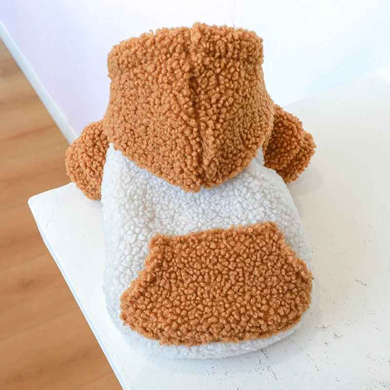 pull pour chien cozywinter caramel