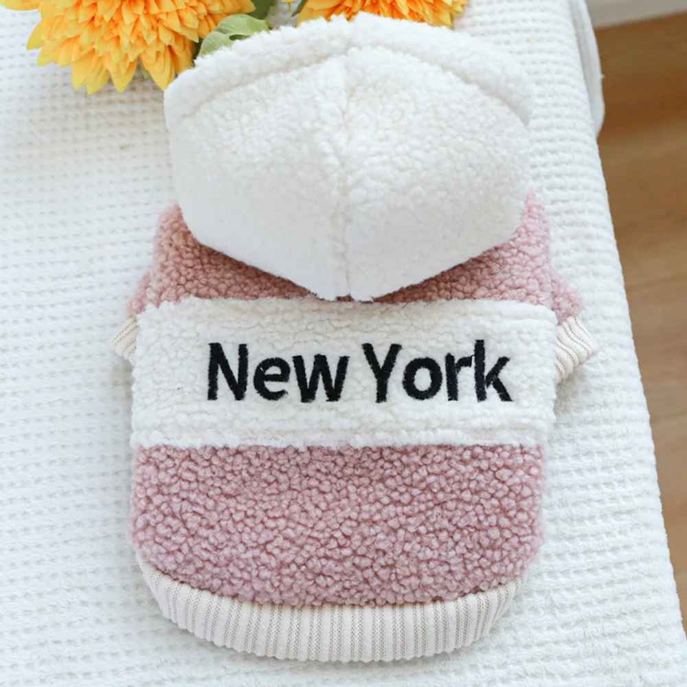 pull pour chien cozywinter rose signe
