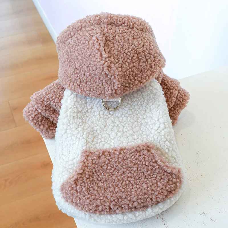pull pour chien cozywinter rose