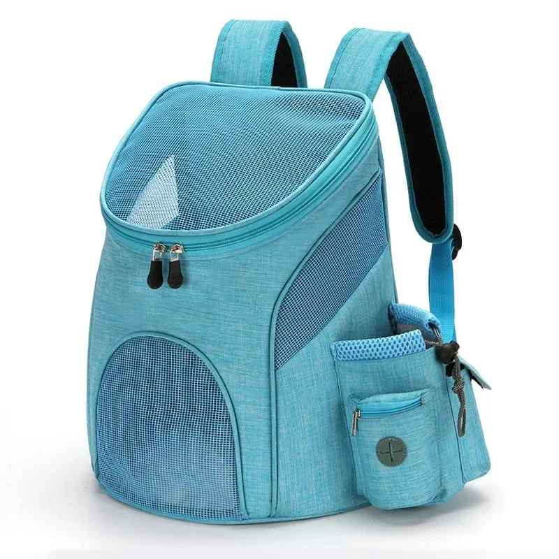 sac a dos chien adventurepaws bleu