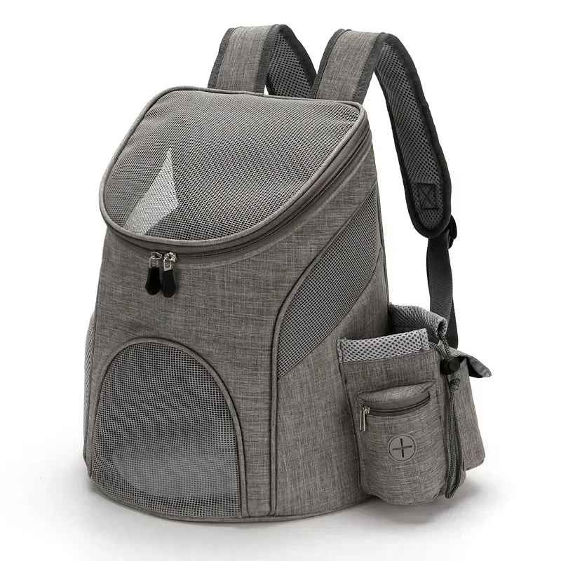 sac a dos chien adventurepaws gris