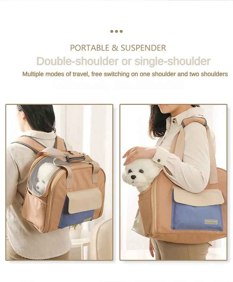 sac a dos pour chien differents