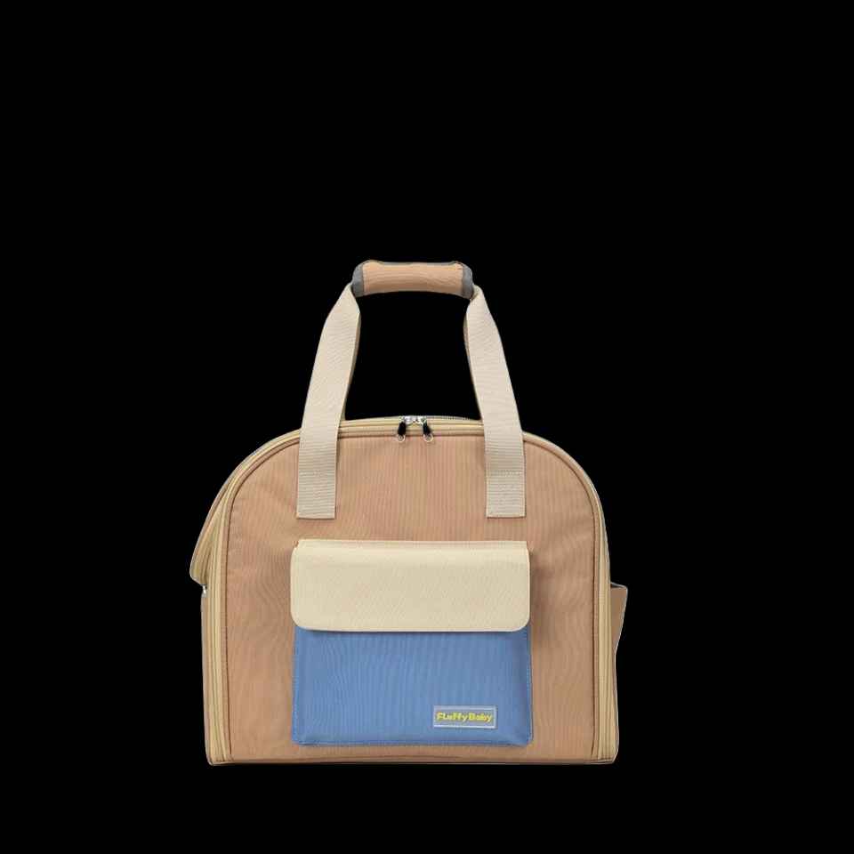 sac a dos pour chien kaki
