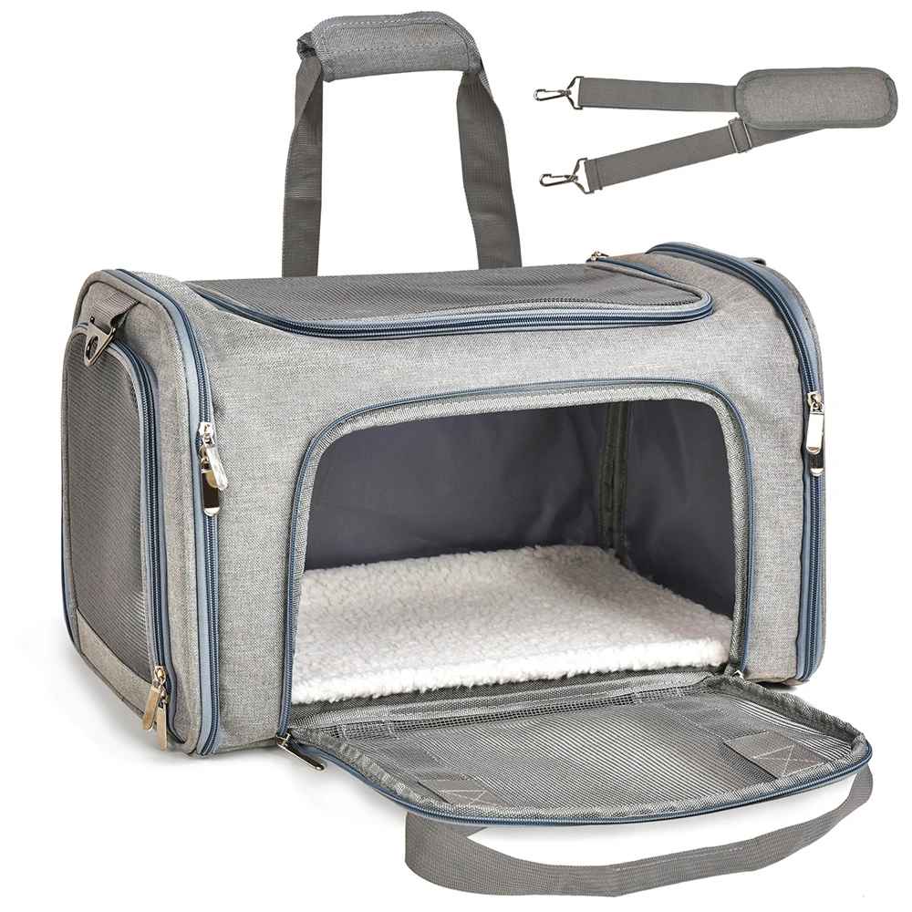 sac de transport de chien elegant photo