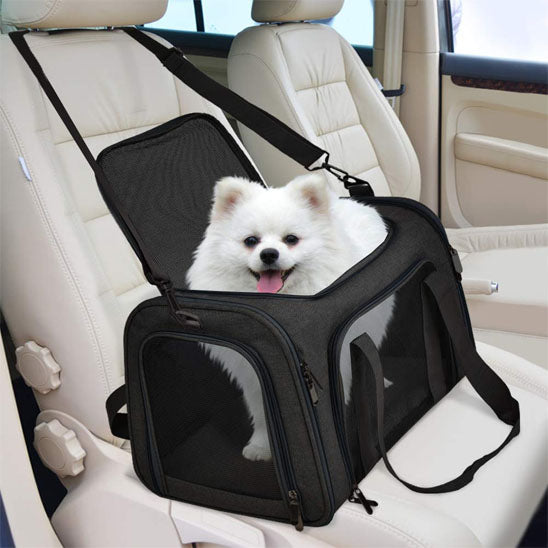 sac de transport de chien elegant voyage
