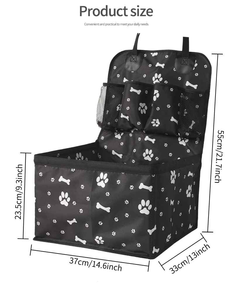 siege auto pour chien safecomfort taille