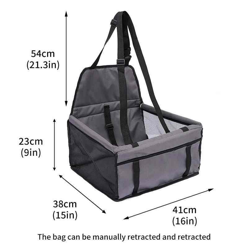 siege auto pour chien taille