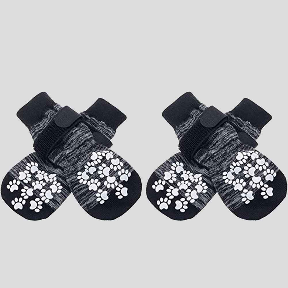 chaussette pour chien noir