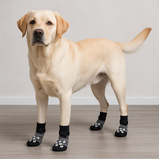 chaussette pour chien pattesprotect maison