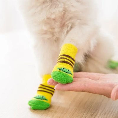 chaussettes pour chien detail patte