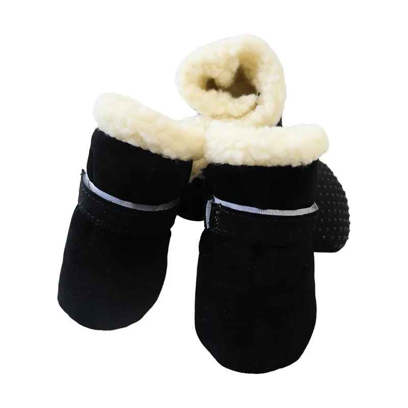 chaussure chien impermeable noir