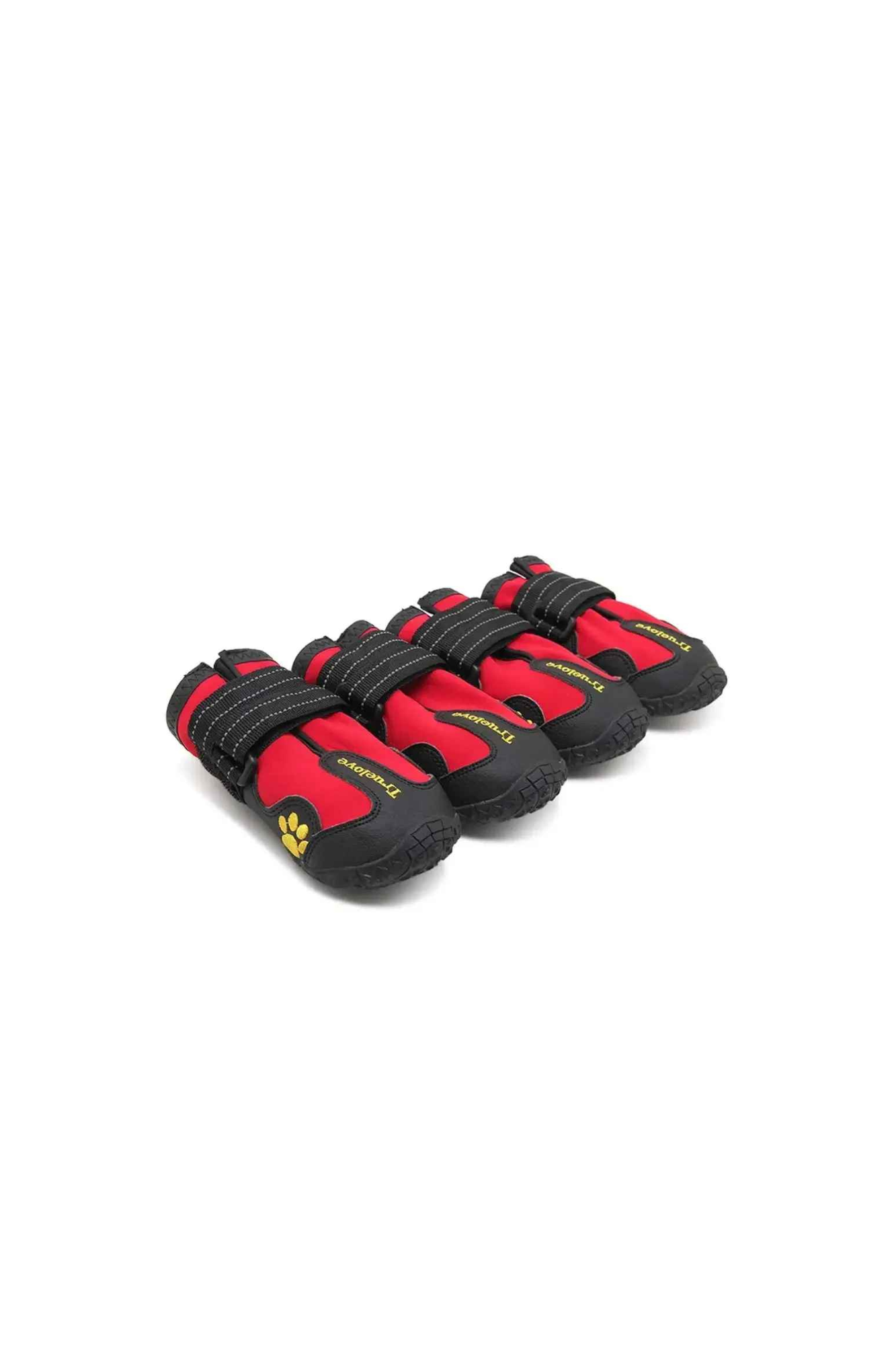 chaussure chien impermeables pawprotect rouges
