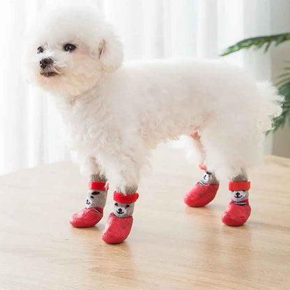 chaussures pour chien impermeable thermique maison