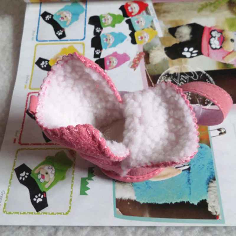 chaussures pour chien impermeable toutes saison detail