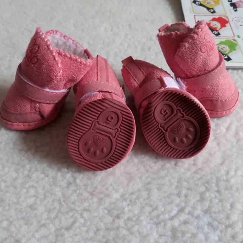 chaussures pour chien impermeable toutes saison details bas
