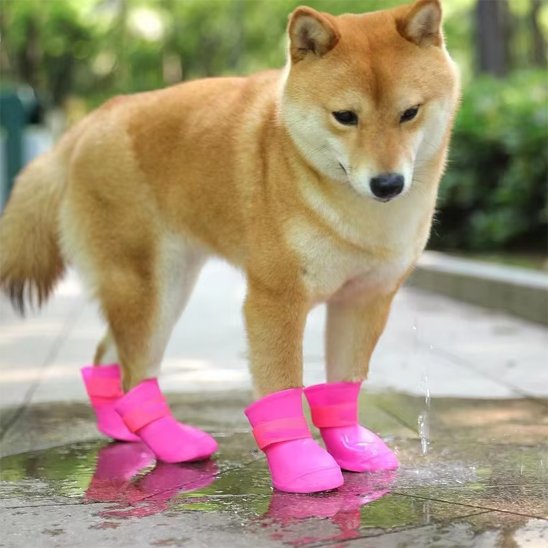 chaussures pour chien pluies